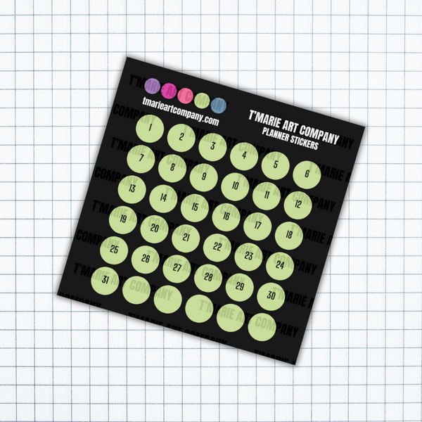 Blackout Sticker Pack - Lime