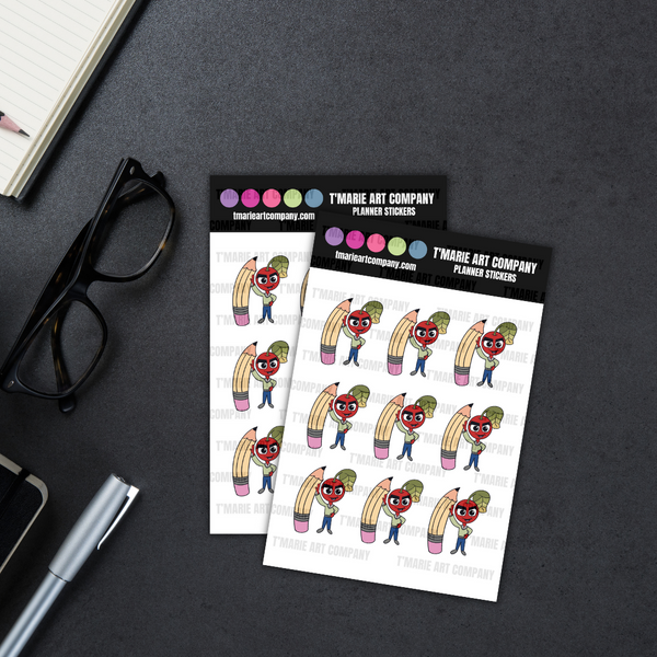 ANGRY CHERRYKINS - WRITE IT DOWN - PLANNER STICKERS