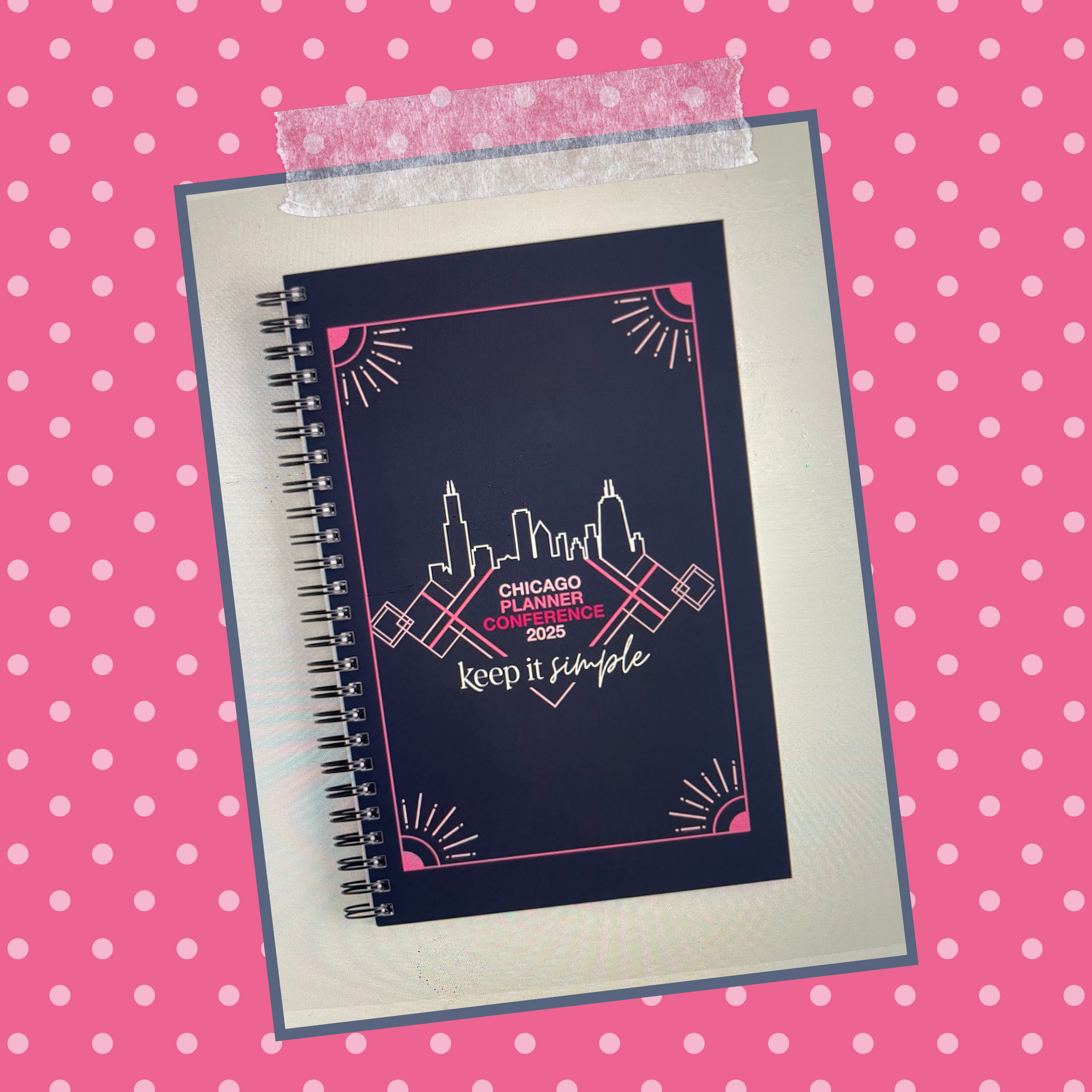 Preorder - Chicago Planner Conference 2025 Notebook