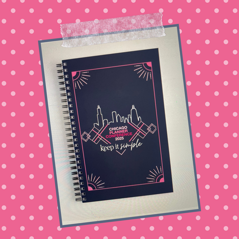 Preorder - Chicago Planner Conference 2025 Notebook