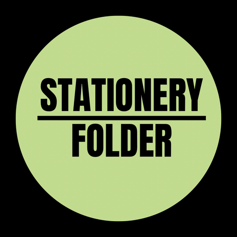 Stationery Folder