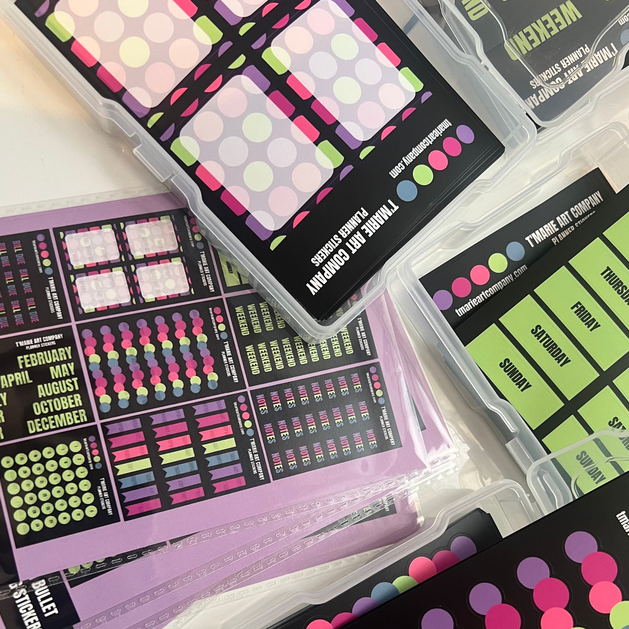 Blackout Sticker Pack - Lime