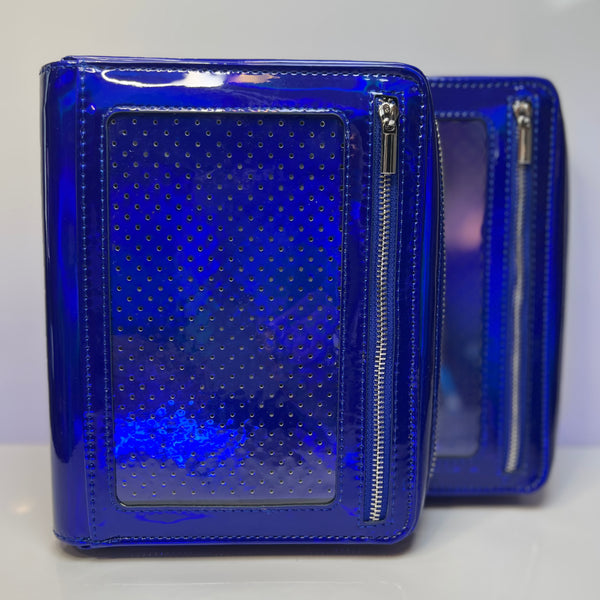 Electric Blue - Holographic Pin It Planner - B6